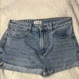 PacSun Blue Jean Shorts Distressed Cut-Off Style